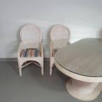 Pensil Reed , Split Reed Table Chairs Dining Set. Wide 160 Depth 92 Height 75 Cm thumbnail 4