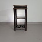 French Chinois Altar Chairs And Side Table thumbnail 9