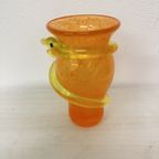 Ulrica Hydman For Kosta Boda Miniature Vase Snake, 1980S Sweden thumbnail 22