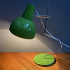 Green Metal Table Lamp By Josef Hurka For Lidokov 1960S thumbnail 10