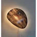 Queens Gallery Wall Lamp Wood Look thumbnail 4