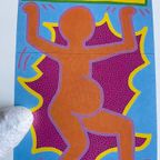 Keith Haring, Untitled, 1984, Vintage 1984-86, Set Of 7 Offset Lithograph Postcards thumbnail 19