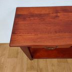 Antieke Vintage Landelijke Sidetable, Muurtafel, Bijzettafel thumbnail 14