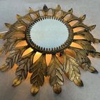 Vintage ‘sunburst’ Lamp / Spiegel. thumbnail 2