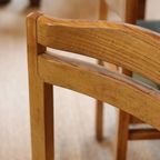 4 Musterring Massief Eikenhouten Stoelen, 1970 thumbnail 12