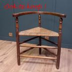 Mahoniehouten Bureaustoel Met Draaifunctie thumbnail 17