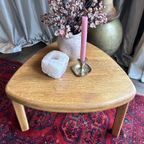 Bijzettafel Brutalist-Stijl Blank Eiken Hout Vintage thumbnail 6