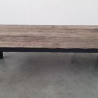 Design Maatwerk Tuintafel Outdoor Antraciet Staal Hardhout 8p thumbnail 14