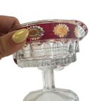 Vintage Italiaanse Glazen Dessert Set Stampi Francolini thumbnail 4