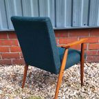 Vintage Mid-Century Teakhouten Lounge Fauteuil😍 thumbnail 3