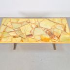 Vintage Salontafel Marmer Onyx Hars Mid Chroom Century ´60 thumbnail 8