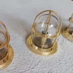 Set Van 3 Vintage Gouden Schip Stijl Plafondlampen thumbnail 8