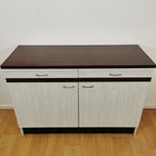 Vintage Mid Century Formica Keukenkast Wandkast Dressoir thumbnail 5