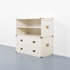 Pair Of Military Campaign Style Storage Units / Commode / Ladekast / Kast thumbnail 2