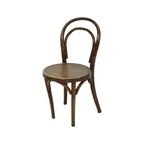 Vintage Massief Houten Kinderstoel Thonet Stijl thumbnail 5