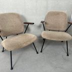 2x Vintage Fauteuils – Gijs van der Sluis – 1960’s thumbnail 11