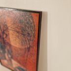 Le Ba Dang De Dode Tak Vintage Druk Print Op Hout thumbnail 2