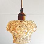 Amber Kleurige Hanglamp Kristalglas thumbnail 3