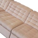 Vintage Laauser Modulaire Zitgroep Velours 6-zits thumbnail 17