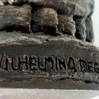 Charlotte Van Palland (1898-1997) - Opschrift: Wilhelmina Regina 1898-1948/ 1890-1962 thumbnail 7