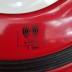 Big Floorlamp Luci Italia. Italy Floor Lamp 70S Luci T-359. 45 Cm X 35 Cm Glass thumbnail 4