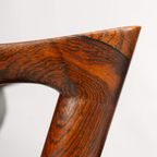 Reupholstered Rosewood Z-chair : No. 42 By Kai Kristiansen 1960s, Set Of 2 thumbnail 4