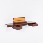 Danish Mid-Century Modern Wall Shelf-Console By Frode Holm For Illums Bolighus, 1950’S thumbnail 3