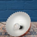 Vintage Oranje Hanglamp, Jaren '60, Deens Design Fog & Mørup thumbnail 3