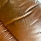 Vintage Leren Lounge Stoel / Fauteuil / Eenzit Rybo Rykken thumbnail 9