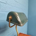 Vintage Bankierslamp Bureaulamp Bauhaus thumbnail 10