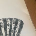 Uknown, Lady With Fan, Monochrom (Black And  White) thumbnail 7