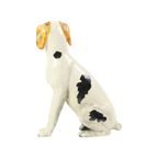 Vintage Honden Beeld Sculptuur Craquelé Keramiek Italy 31Cm thumbnail 4