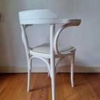 Set Van 4 Brocante Vintage Café Stoelen In Thonet Style thumbnail 6