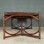 Vintage Manou/Bamboe Eettafel Xl thumbnail 14