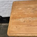 Antiek Grenen Commode / Ladenkast  91 Cm Hoog thumbnail 5
