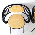 4X Vintage Stoelen Memphis Stijl thumbnail 8