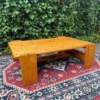 Vintage Grenen Salontafel Scandinavisch Design thumbnail 6