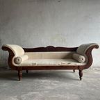 French Daybed, 1820, Tbc New Upholstery thumbnail 2