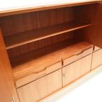 Groot Vintage Teak Highboard Gemaakt In De Jaren ’60 thumbnail 4