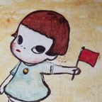Yoshimoto Nara, Mädchen Mit Den Winkerflaggen, 1996, thumbnail 4