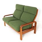 Holstebro 2 Persoons Bank 'lorup' Vintage Deens Nieuw Gestoffeerd thumbnail 2