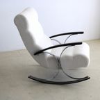 Vintage Schommelstoel | Art Deco | Rocking Chair | Deens thumbnail 14