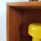 Vintage Teak Houten Kastje Laden Vakken Keuken thumbnail 6