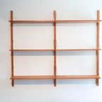 Vintage Wandsysteem Teak Denemarken thumbnail 4