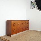 Brutalist Highboard In Cherry Wood thumbnail 7