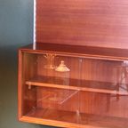 Vintage Scandinavische Teakhouten Wandkast thumbnail 18