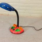 Vintage 80S Bureaulamp, Kyoji Tanaka Voor Rabbit Tanaka thumbnail 6