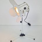 Vintage Projector Tafellamp Wit 40 Cm Vintage 1970 Lamp thumbnail 4