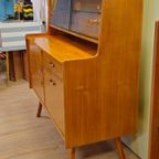 Vintage Highboard Vitrinekast Vitrine Kast Kastje Dressoir Wandkast thumbnail 6