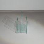Magazine Holder / Glass / 1980s thumbnail 6